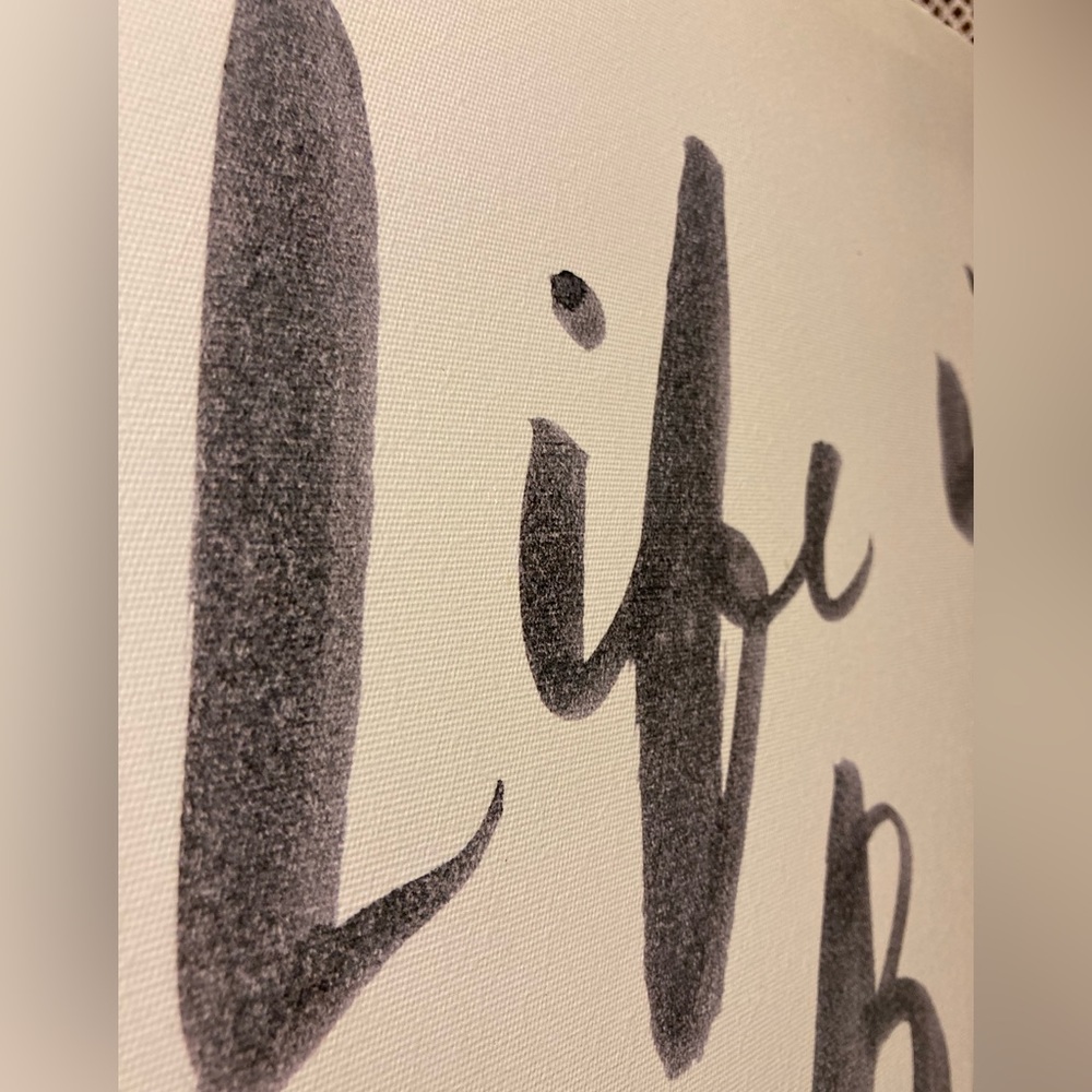 Life is Beautiful - Target Canvas Wall Art Gallery Decor - Picture 5 of 17
